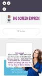 Mobile Screenshot of bigscreenexpress.com